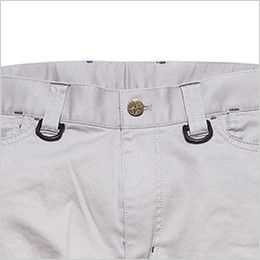RP6901 ROCKY ストレッチ ドッグイアーパンツ(男女兼用) キーチェーンなどの取り付けに便利なDカン付き
