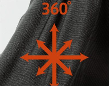 11230 ボストン商会 ニットジャケット(女性用) ストライプ 360度方向にストレッチ性あり