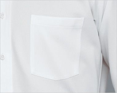 24308 ボストン商会 ニットボタンダウンシャツ/長袖(男女兼用) ポケット