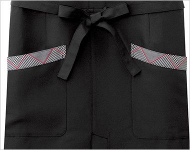 27204 BONUNI(ボストン商会) ベスト付エプロン(女性用) ポケット