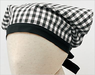 28311 BONUNI(ボストン商会) 三角巾(男女兼用) 先染チェック