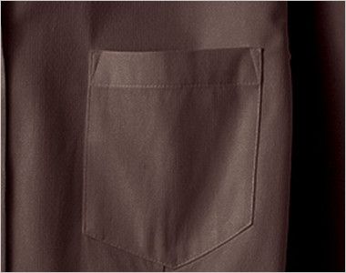 34207 ボストン商会 ベルカラーシャツ/七分袖(女性用) ポケット