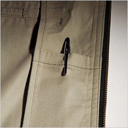 [廃番・返品交換不可]バートル 1101 [春夏用]制電T/Cライトツイルジャケット[男女兼用]  内ペンポケット