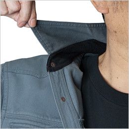 バートル 1315 長袖シャツ 衿 保温ニット