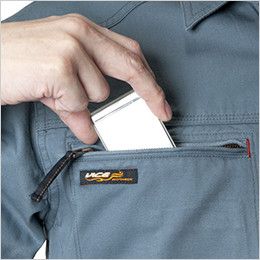 バートル 1315 長袖シャツ 右胸 Phone収納ポケット