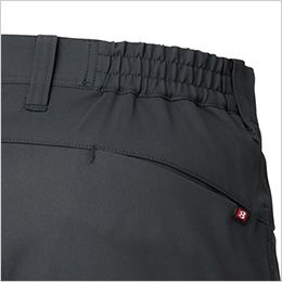 カーゴパンツ 後脇シャーリングゴム仕様