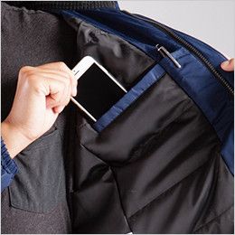 [在庫限り/返品交換不可]バートル 3180 [秋冬用]軽防寒スタッフブルゾン[男女兼用] 内ポケット