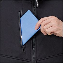 バートル 4123 [防寒]ホットフーディ[男女兼用] レベルブック・Phone・収納ファスナーポケット