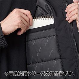 防寒ベスト 内ポケット
