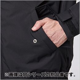 防寒ベスト フラップ付き両脇ウォームポケット
