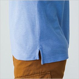 バートル 507 [春夏用]カノコ半袖ポロシャツ[男女兼用][左袖ポケット付] スリット
