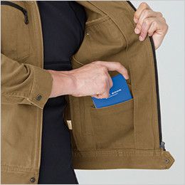 バートル 5201 ヴィンテージサテンジャケット(綿100％)[男女兼用] レベルブック内ポケット