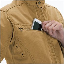 バートル 5301 T/C リップクロスメンズジャケット(男女兼用) Phone収納ポケット