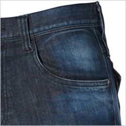 バートル 532 ストレッチデニムカーゴパンツ(男女兼用) ポケット