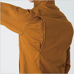 バートル 5501 綿100％チノクロスジャケット[男女兼用] 背ノーフォーク