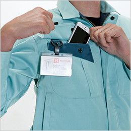 バートル 6001 [秋冬用]エコ長袖ブルゾン Phone収納ポケット
