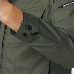 バートル 6201 [秋冬用]エコストレッチツイル 長袖ジャケット[男女兼用] カフスドットアジャスター