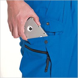 バートル 7066 [春夏用]ソフトトロピカルツータックカーゴパンツ[男女兼用] Phone収納ポケット
