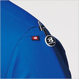 バートル 717 [春夏用]半袖ボタンダウンシャツ(左胸ポケット付)[男女兼用] 袖マルチポケット