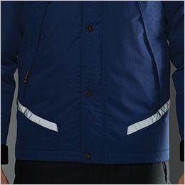 バートル 7610 [秋冬用]防水防寒ジャケット[男女兼用] 反射材リフレクター