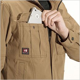 バートル 8091 [春夏用]綿100％ライトチノジャケット[男女兼用] Phone収納ポケット