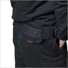 バートル 8110 チノクロス防寒ジャケット(大型フード付)綿100%(男女兼用) ドットアジャスター(脇ゴムなし