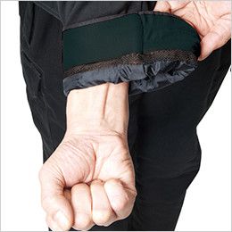 バートル 8110 チノクロス防寒ジャケット(大型フード付)綿100%(男女兼用) 裏起毛トリコット