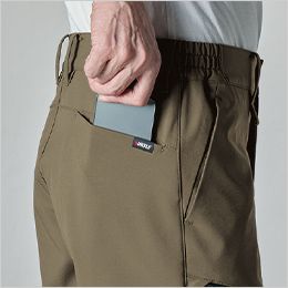 バートル 823-Y26 [防寒]防風ジョガーパンツ[男女兼用] Phone収納バックポケット
※着席時スマホが干渉しないポケット