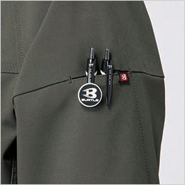 ジャケット 袖ペンポケット