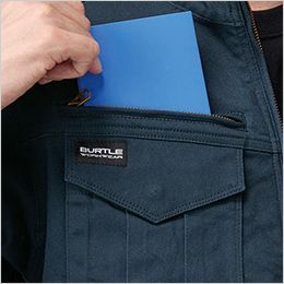 ジャケット レベルブック・トランシーバー収納ファスナーポケット