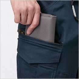 カーゴパンツ 長財布・レベルブック・Phone収納ファスナーポケット