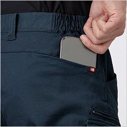 カーゴパンツ Phone収納バックポケット※着席時スマホが干渉しないポケット