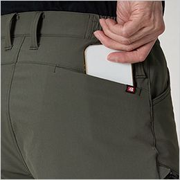 バートル 862 [秋冬用]カーゴパンツ[男女兼用] Phone収納バックポケット※着席時スマホが干渉しないポケット