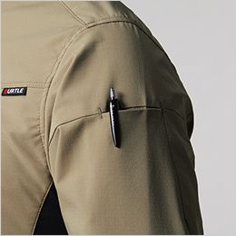 バートル 9701 [春夏用]エコ4WAYストレッチ ジャケット[男女兼用] 袖ペンポケット