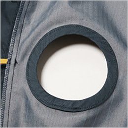 バートル AC1051 エアークラフト 制電 長袖ブルゾン(男女兼用) 背中ファン取付口