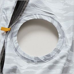 バートル AC1111PSET-B エアークラフト 迷彩 長袖ジャケット(男女兼用) ポリ100% 背中ファン取付口
