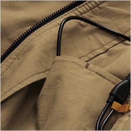 空調服 バートル AC1141SET エアークラフトセット 綿100% ハーネス対応 長袖ブルゾン(男女兼用) コードホール