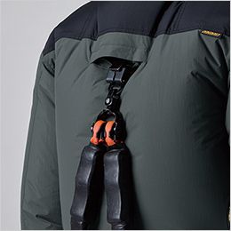 バートル AC1151-Y26 [春夏用]エアークラフト ACタクティカル長袖ブルゾン[男女兼用]【サイドバックファン】 ランヤード取付口