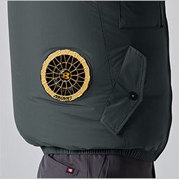バートル AC1151-Y26 [春夏用]エアークラフト ACタクティカル長袖ブルゾン[男女兼用]【サイドバックファン】 両脇サイドファン、内側コードループ付