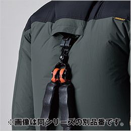 バートル AC1154-Y26 [春夏用]エアークラフト ACタクティカルベスト[男女兼用]【サイドバックファン】 ランヤード取付口