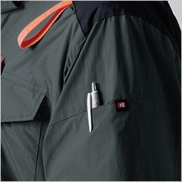 バートル AC1156-Y26 [春夏用]エアークラフト ACタクティカル半袖ブルゾン[男女兼用]【サイドバックファン】 袖ペンポケット