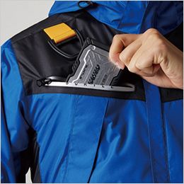 バートル AC1196 [春夏用]エアークラフト ACフーディ半袖ジャケット[男女兼用] レベルブック収納ポケット