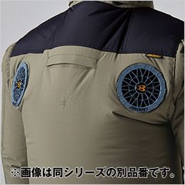 バートル AC2084SET [春夏用]エアークラフトセット ハイバックACベスト[フード着脱可能][男女兼用] ポリエステル100％ アームハイバックファン
