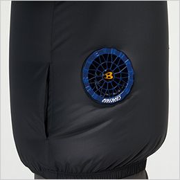 バートル AC2091 [春夏用]エアークラフト 長袖ブルゾン サイドバックファンタイプ[男女兼用] 両脇サイドバックファン、内側コードループ付