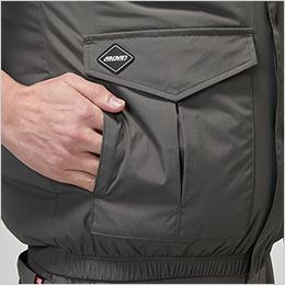 バートル AC2106 [春夏用]エアークラフト 半袖ブルゾン[男女兼用] 両脇ポケット