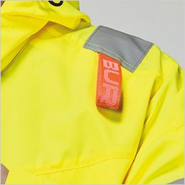 バートル AC2111 [春夏用]エアークラフト 2WAYブルゾン[男女兼用] ハーネスフックハンガー取付ベルト&取り出し口
