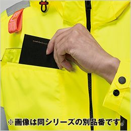 バートル AC2114 [春夏用]エアークラフト ベスト[男女兼用] 右胸ポケット
