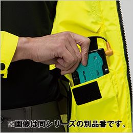 バートル AC2114SET [春夏用]エアークラフトセット ベスト[男女兼用] 内バッテリーポケット (左・マジックテープ止め)