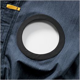 バートル AC7141-Y26 [春夏用]エアークラフト 長袖ブルゾン[男女兼用] ファン取付口