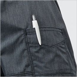 バートル AC7146 [春夏用]エアークラフト 半袖ブルゾン[男女兼用] ペン差しポケット